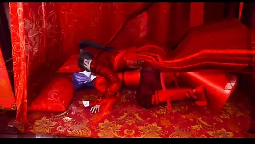 İlk gecede yeni gelin - hentai 3d sansürsüz v421