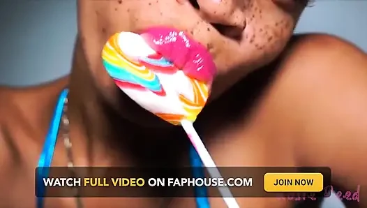 Parlak dudaklı lolly tarafından sikiliyor (standart tanım)