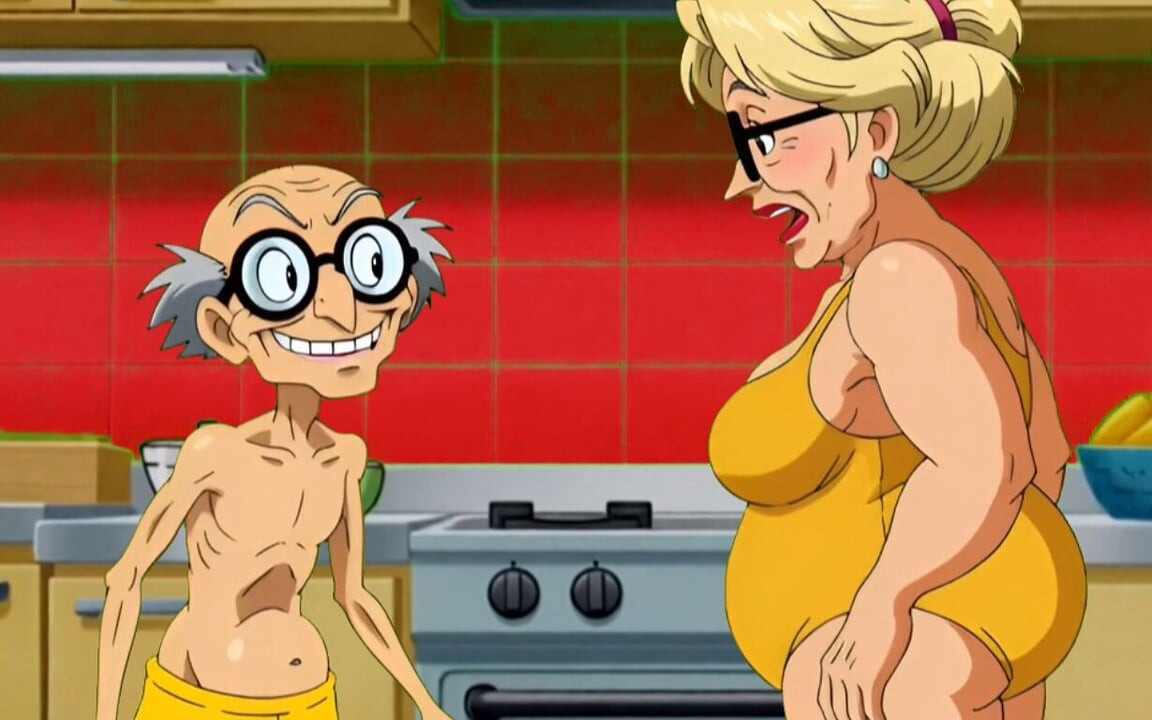 Hentai nine kahvaltıda çifte ateşli aşk yaşıyor