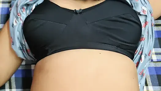 Indian desi sister-in-law got her father-in-law to kick her ass and took out the water of the penis.