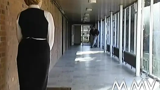 Sport lesson ends with hard flexible fuck and facial for horny student