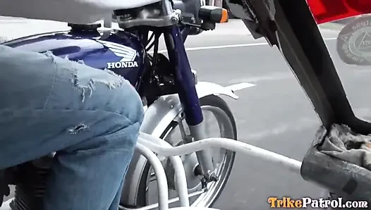 Asyalı scooter cooter yağmacı