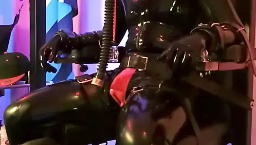 Köle için nefes kontrolü, elektro ve harap orgazm