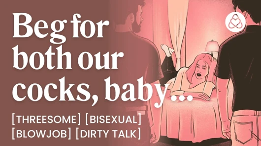 Asmr sesli porno: biseksüel erkek duş sikişi iki erkek bir kadın üçlü sekse dönüşüyor - oral seks ve edepsiz konuşma - kadınlar için erotik sesli rol yapma