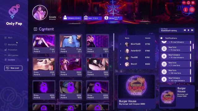 Onlyfap Simulator 4 Porn Game Play part 01 Sex Game, Nude Game
