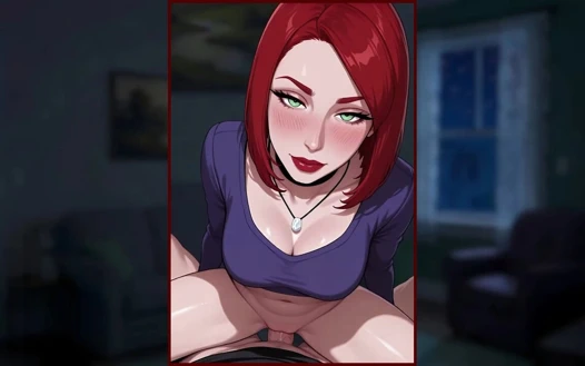 Büyük zevkle #10 - kızıl saçlı sikiş seansı - ai çizgi film porno oyunu