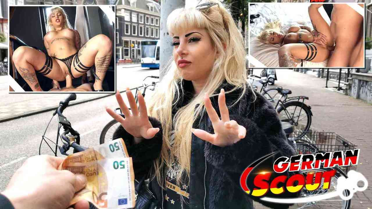 Alman izci - kitana ile döküm alırken kaba anal seks