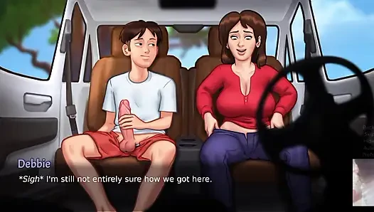 I Fuck my MILF Step-Mom in the car in public!! SUMMER TIME SAGA DEBBIE!!