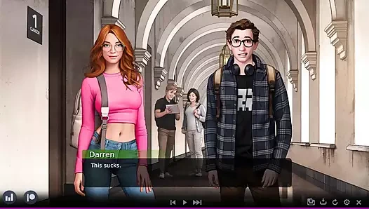 Şehvet kampüsü - bölüm 8 - gömlekte ateşli kahve