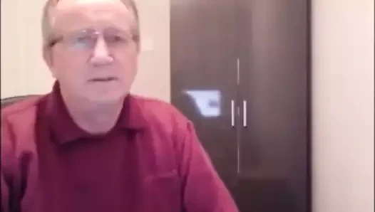 Dede cam üzerinde onun horoz boşaltma