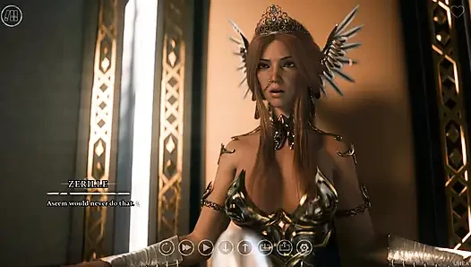 Yedi âlem 58 - atlas, idril ve mowen gizli oda ve mektuplar (sfw)