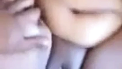 chubby siyah kadın alır creampied