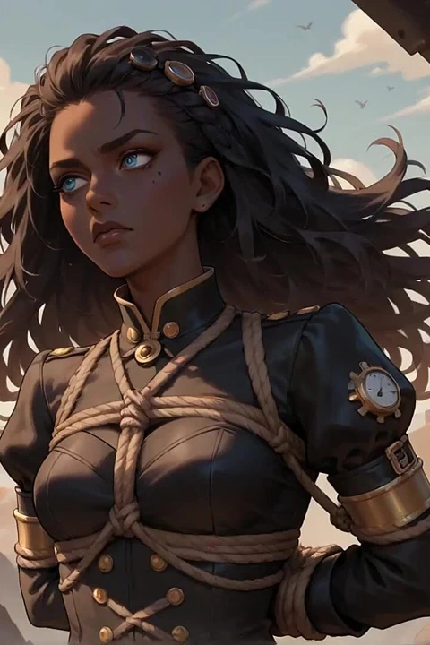 Ateşli, havalı koyu huylu bir tanrıça buharla çalışan bir romantizmde edepsiz!