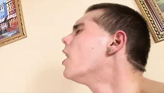 Masked horny guy fucks a hairy mature midget