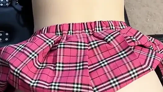 Pembe ponpon kız bakış açısı