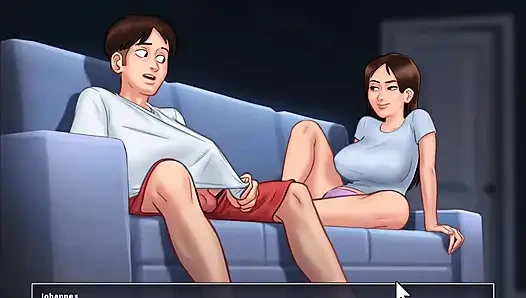 Yaz mevsimi efsanesi: yaşlı Roz'un sikini siktim