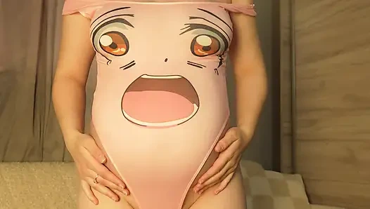 Indian pregnant stepsister shows off her sexy bodysuit, then gives her a camel toe