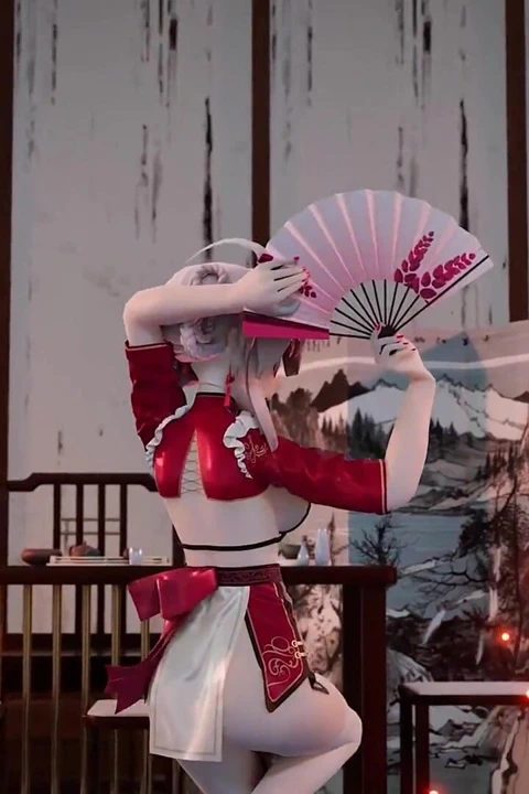 Antik Tarz; Zarif Cheongsam; Cezbetmek; Dansçı