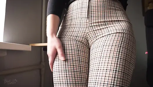 Yaramaz iş arkadaşı am frikik azdırıyor ve inkar ediyor