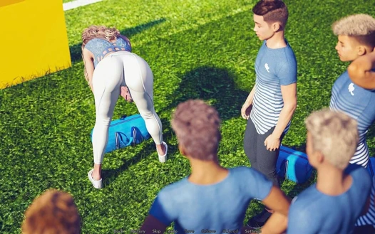 Bir evli ve üvey anne - awam - Dylan'ın takım arkadaşlarını azdırıyor