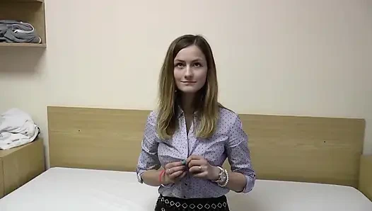 Ateşli Alman Oyuncu Seçmeleri Çifte Penetrasyonlu Üçlü Sikiş