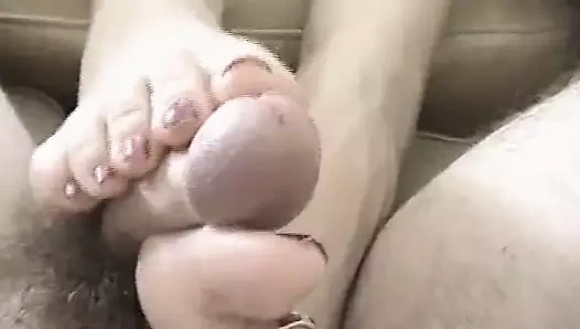 Ledaemon'un ayak fetişi-footjob 3