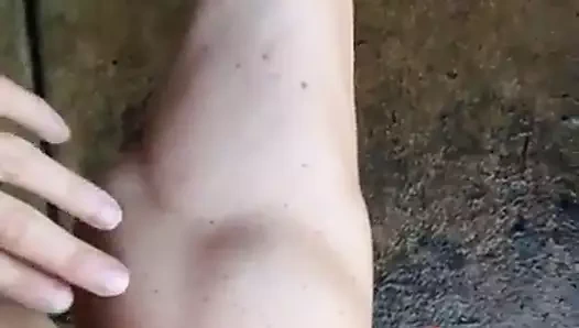 Büyük genç kız flex