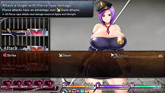 Karryn'in hapishane rpg hentai oyunu ep.9 nerds anal boncuklar