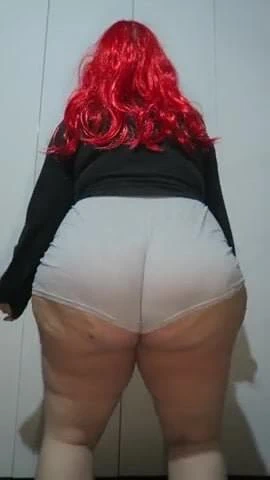 Cuzao Short Transparente Maravilhosa