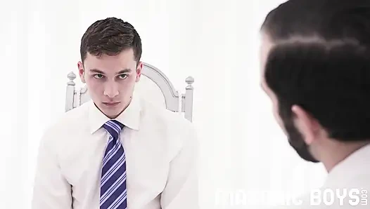 Masonicboys - bağlı bakire twinks yarağı dilf tucker barret tarafından sağıyor
