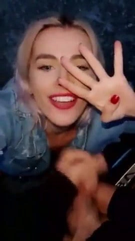 Publick oral seks içinde araba park