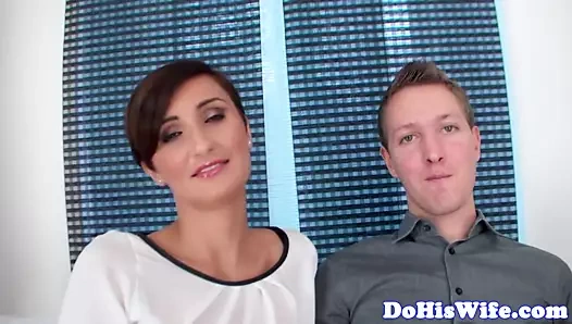 Avrupa milf cuckolds ona koca ile bbc