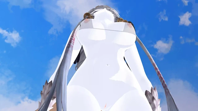 Sahilde tenha bir yerde büyük göğüsler ve sulu eşek ile vahşi bir sürtük becerdin