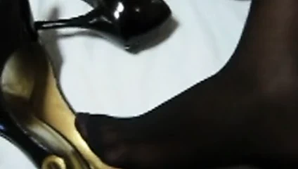 naylon ve yüksek topuklu rahatla