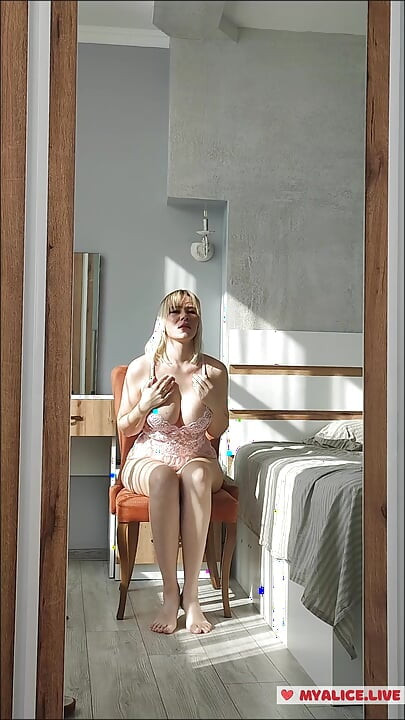 Little Big Tits Slut, Intensive Open Pussy Play - Making Myself Cum So Hard For You