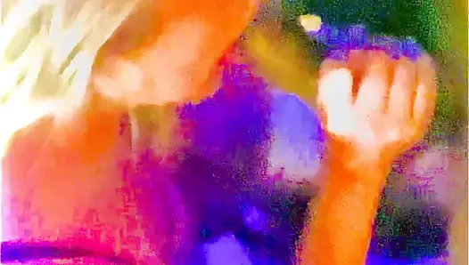 İlk kez emme iki sert yarak