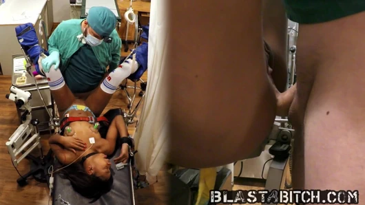 Minnie Rose'un amını dölle dolduruyor