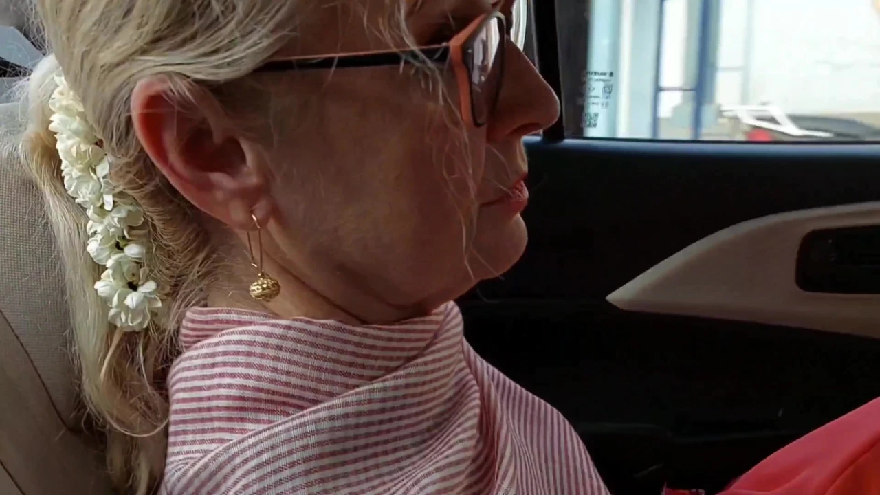 Mature Blonde Wife Enjoys Sex After Walk