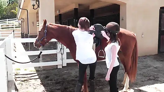 Bu sevimli kızlar şehvetli sikişleriyle seni hemen azdıracak