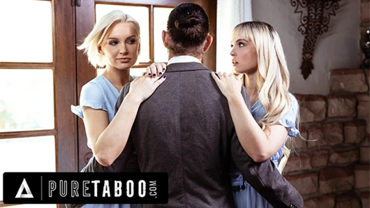 Saf tabu evli kadın Kenzie Taylor sapık kocasının zevki için mükemmel benzeri Lilly Bell'i sunuyor