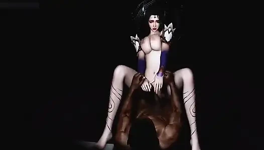 3 boyutlu kızıl tanrıça alevi uyandırıldı - 3 boyutlu animasyon hentai