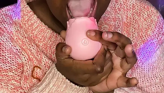 alliyah alecia takes care of her horny wet pussy