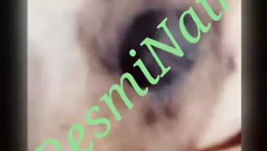 Desi eş görüntülü görüşme ile sevgilisi