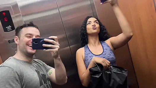 Vivacious Venezuelan Wild Squirting and Interracial Breeding By Big American Dick in Sexy Lingerie