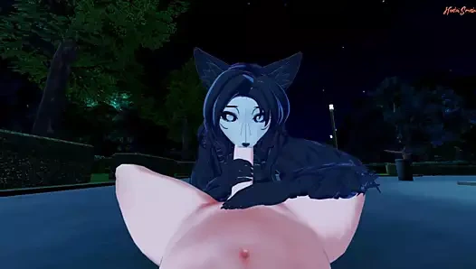 Adam parkta scp 1471 ile karşılaşır, sikikleri - scp hentai