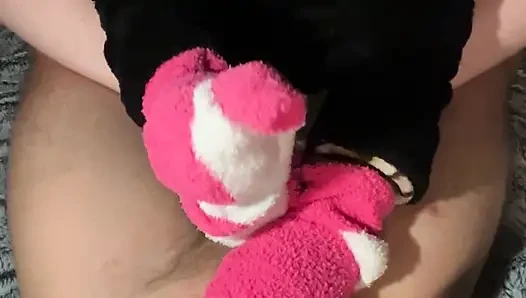 Bulanık çoraplarımla bir yumuşacık dağ