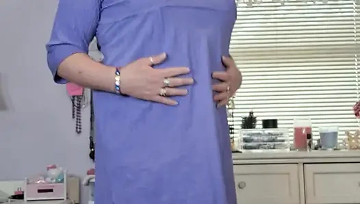 The carpet matches the drapes: Grammy Vicki's tiny clitty and big bush!