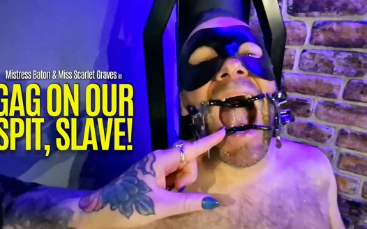 Tükürdüğümüze öğürüyor, köle!