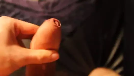 Büyük boşalmak üzerinde ona külot