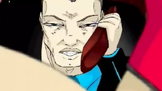 Düzgün vücutlu çizgi film sürtüğü sikiliyor